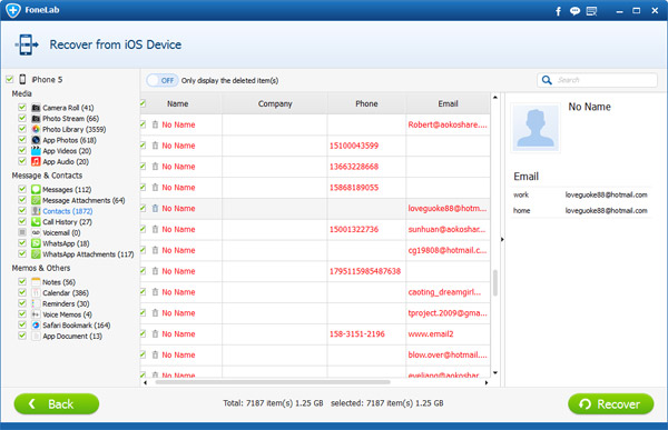 Recover Contacts from iPhone Without Backup